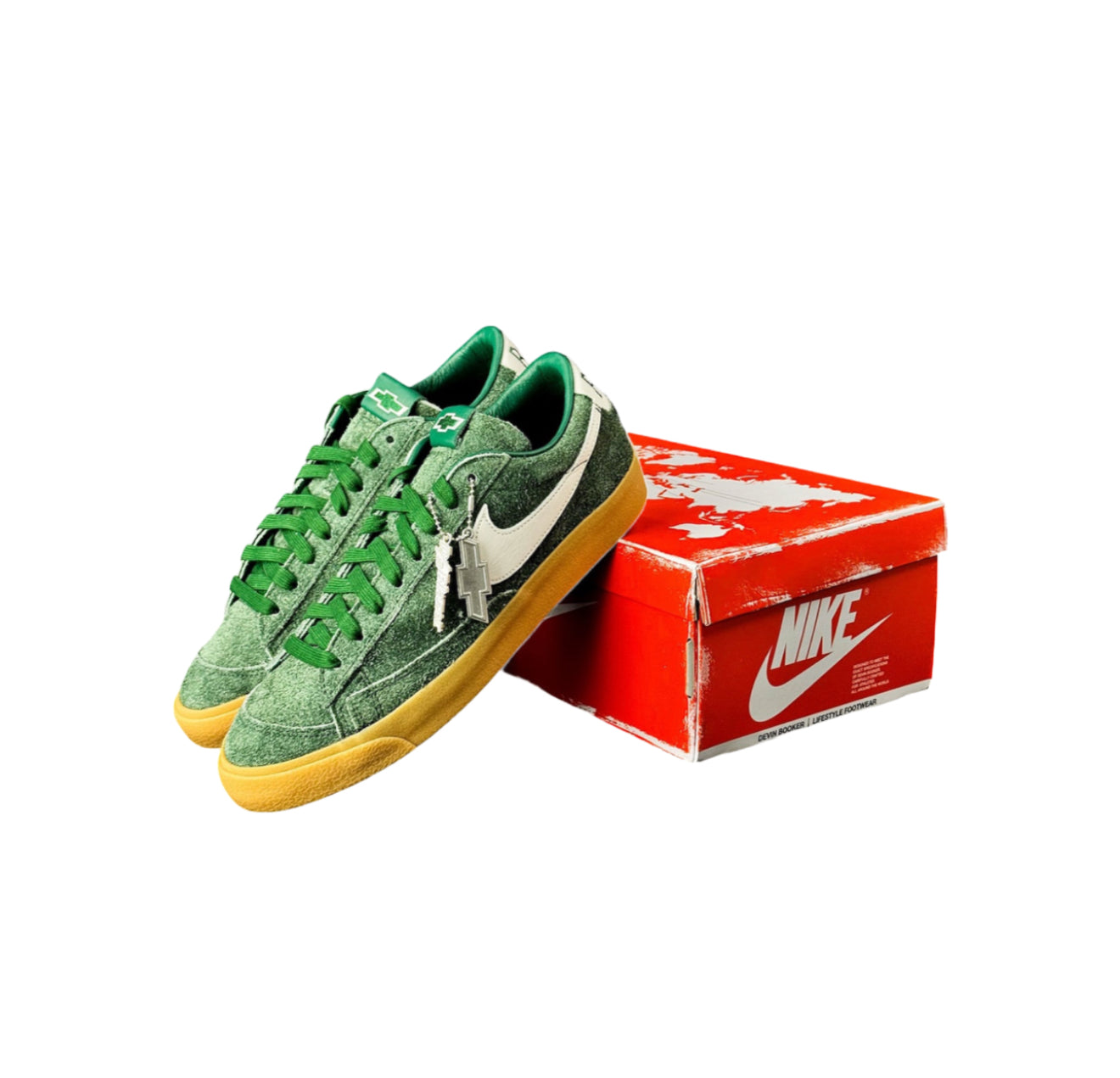 Devin Booker x Nike Blazer Low Chevy “Dark Green”