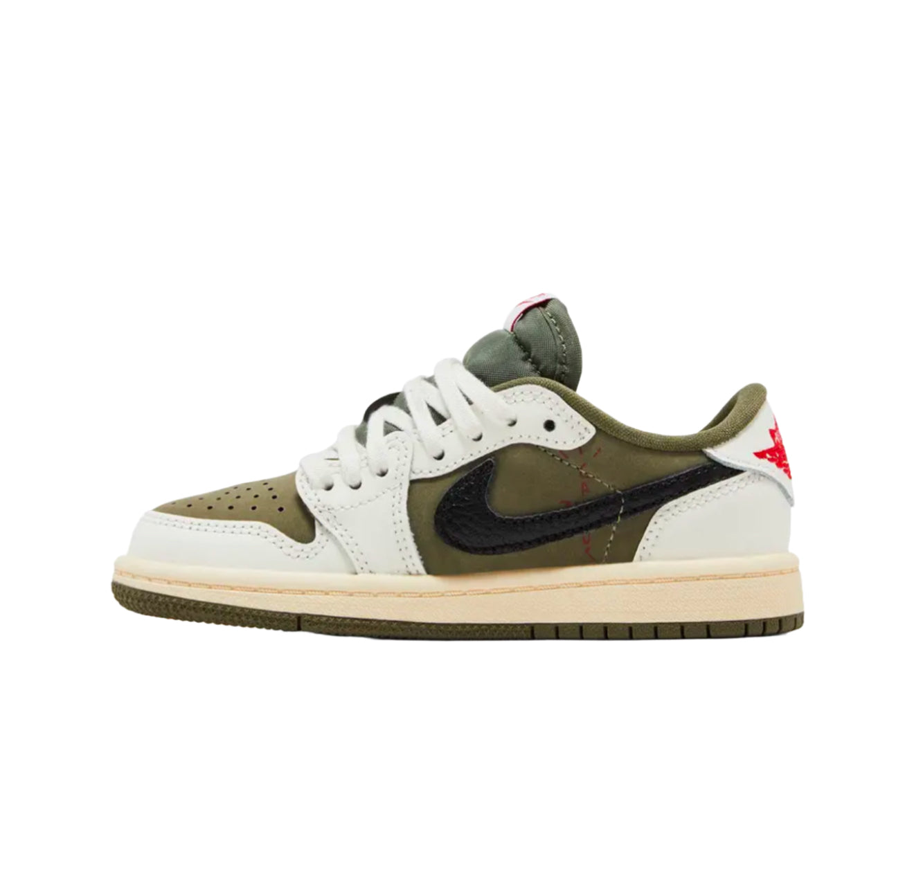 Travis Scott X Jordan 1 Retro “Reverse Olive” PS